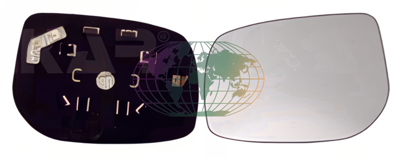 Buitenspiegelglas Bodermann 8807066