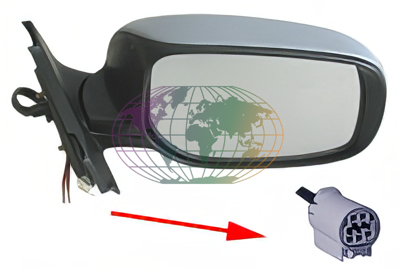 Buitenspiegel Bodermann 8807083