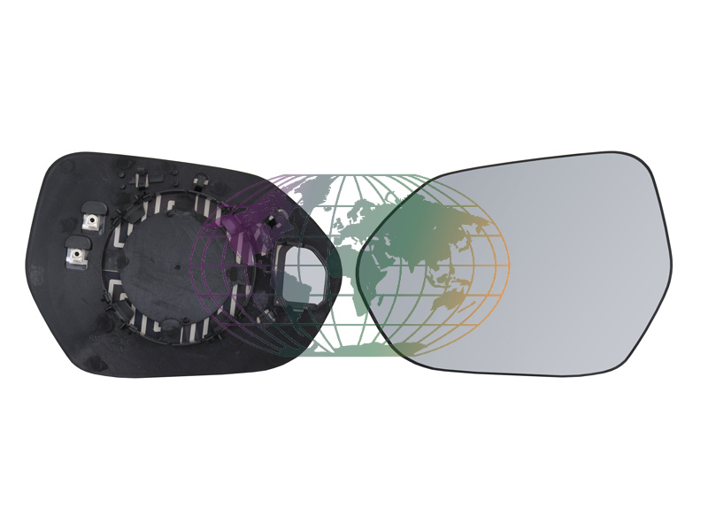 Spiegelglas, buitenspiegel Bodermann 8814064