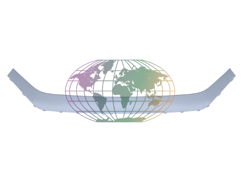 Voorbumper deel Bodermann 8841140