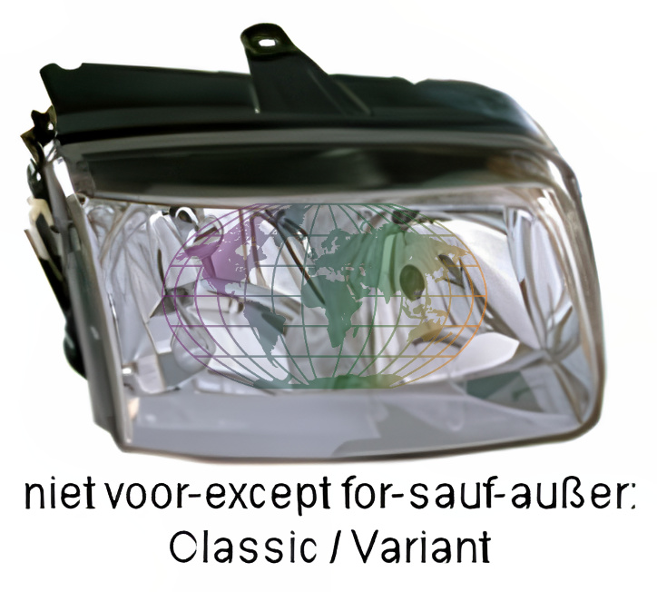 Koplamp Bodermann 9247287