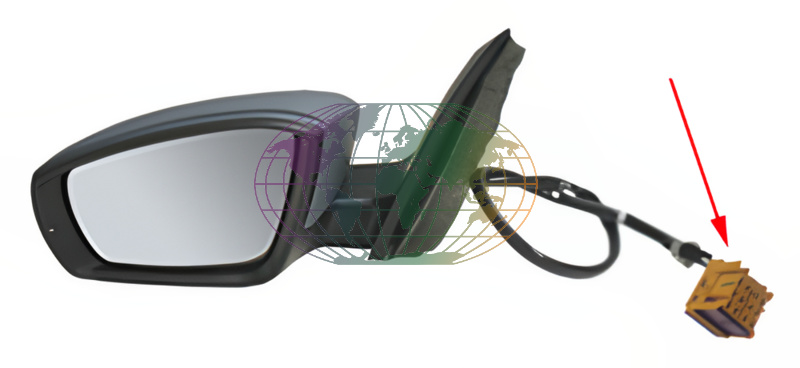 Buitenspiegel Bodermann 9251088