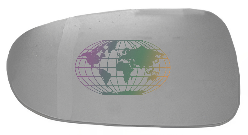 Buitenspiegelglas Bodermann 9295061