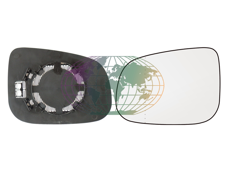 Buitenspiegelglas Bodermann 9673064