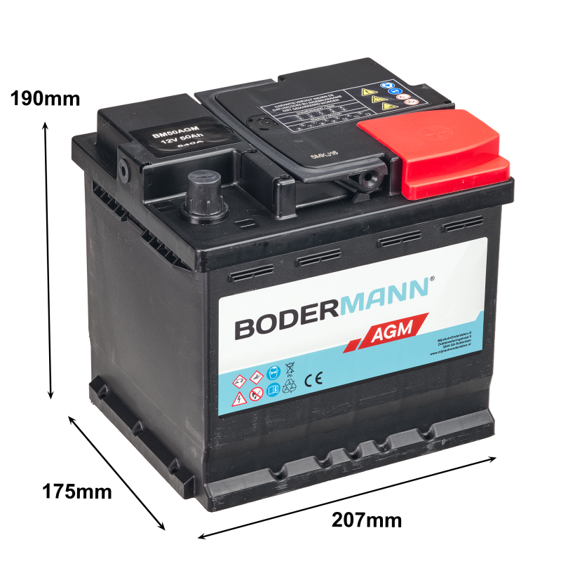 Accu Bodermann BM50AGM