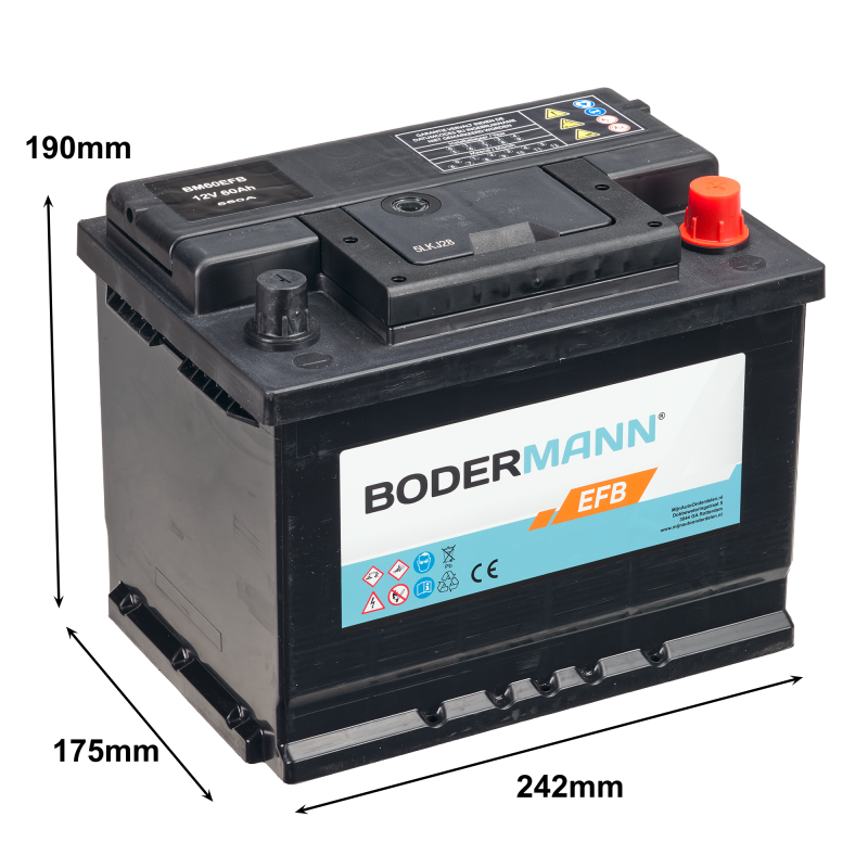 Accu Bodermann BM60EFB