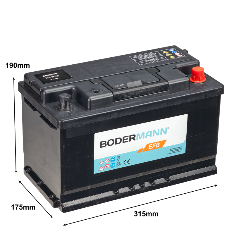 Accu Bodermann BM80EFB