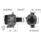 Alternator/Dynamo Huismerk 210399A