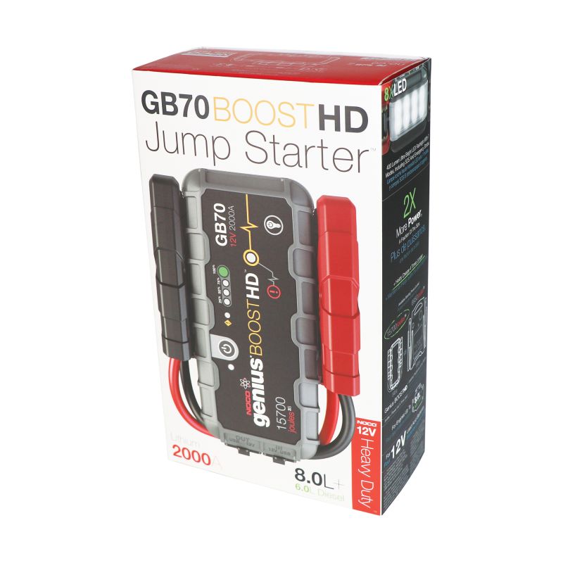 Noco Noco Boost Lithium Jump Starter HD GB70 2000A  0180003