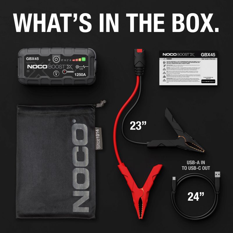 Noco Noco Boost X Lithium Jump Starter GBX45 1250A  0180018