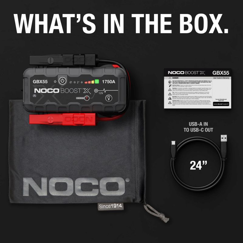 Noco Noco Boost X Lithium Jump Starter GBX55 1750A  0180019