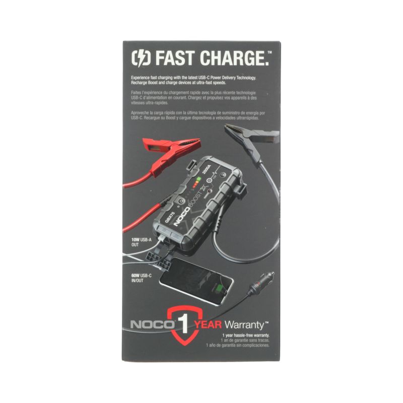 Noco Noco Boost X Lithium Jump Starter GBX75 2500A  0180020