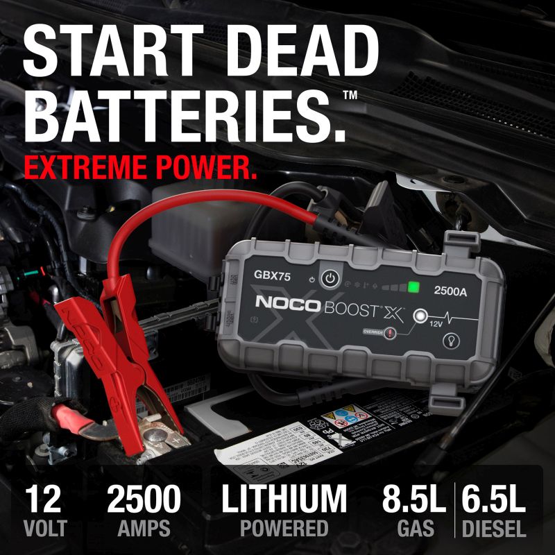 Noco Noco Boost X Lithium Jump Starter GBX75 2500A  0180020