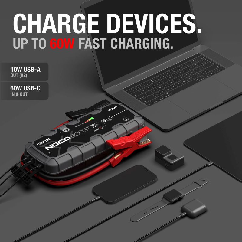 Noco Noco Boost X Lithium Jump Starter GBX155 4250A  0180021