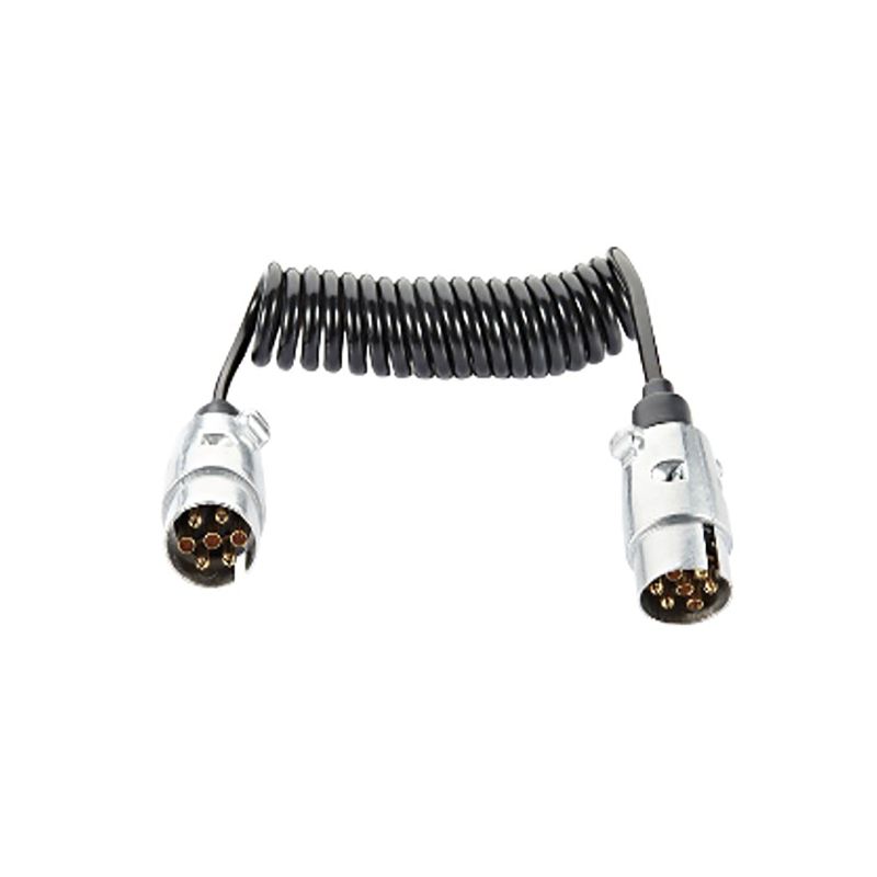 Carpoint Carpoint Spiraal Trailer Verlengkabel 7p>7p Stekker/Stekker 0438112