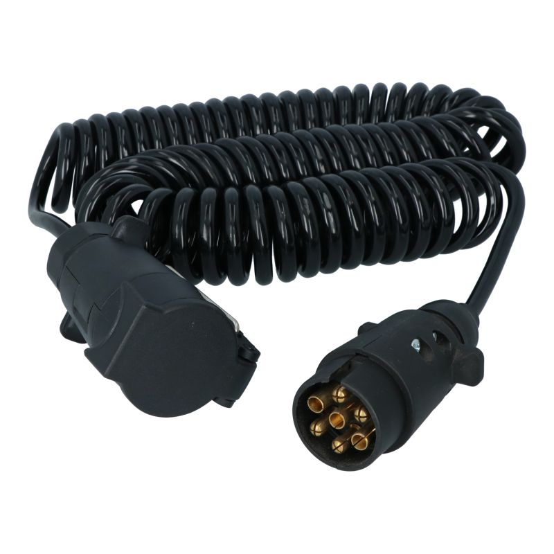 Carpoint Carpoint Spiraal Trailer Verlengkabel 7p>7p Stekker/Stekkerdoos 0438119