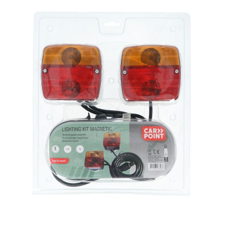 Carpoint Carpoint 12V Achterlichtset Magneetbevestiging 0440003