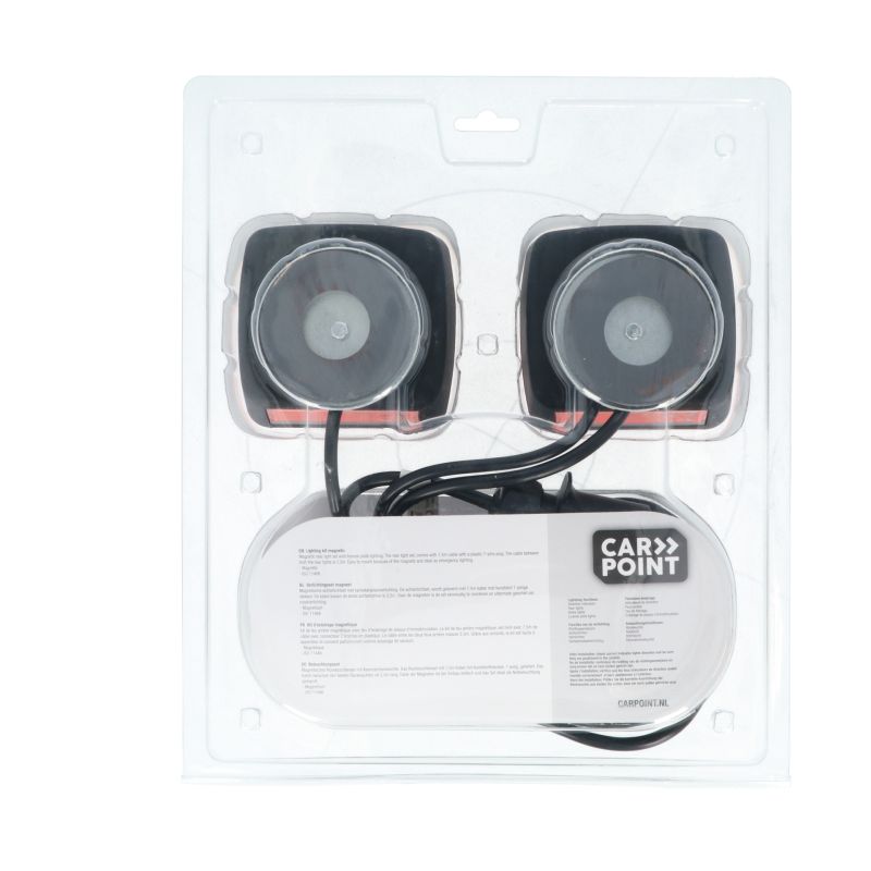 Carpoint Carpoint 12V Achterlichtset Magneetbevestiging 0440003