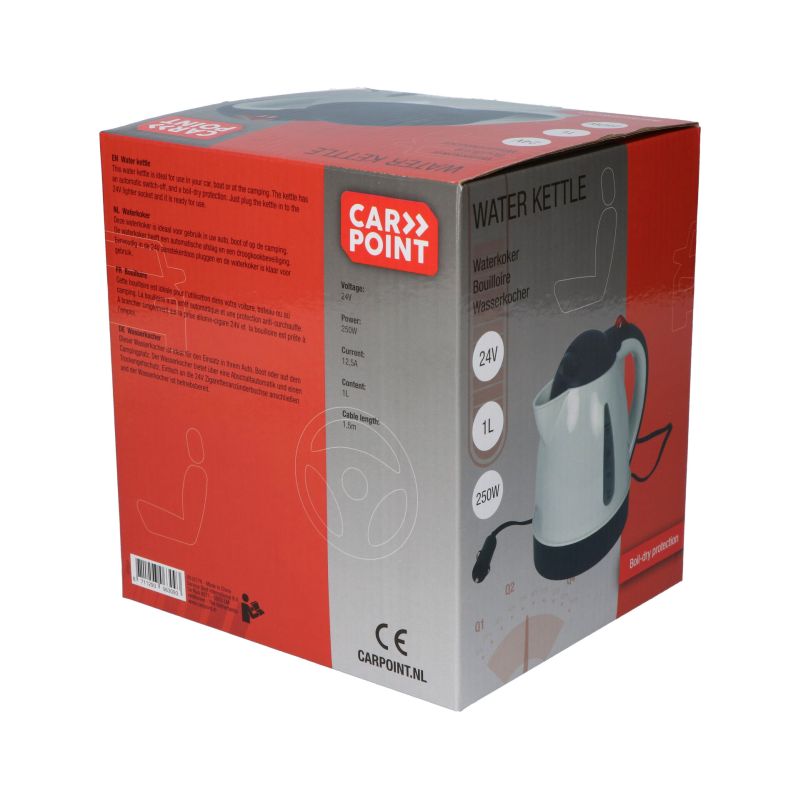Carpoint Waterkoker 24V 1L 0510176