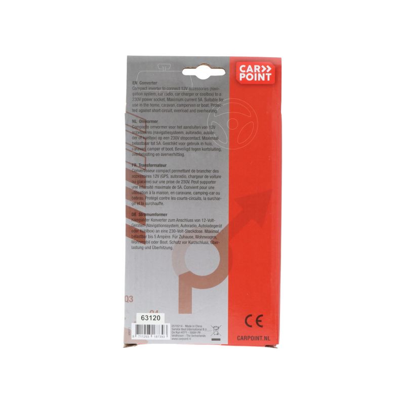 Carpoint Carpoint Omvormer 240V/12V 0510214