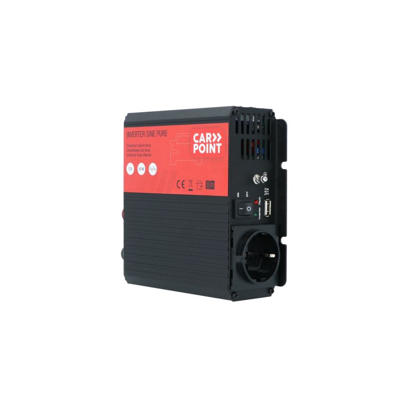Carpoint Carpoint Pure Sinus Omvormer 12V>230V 300W  0510363