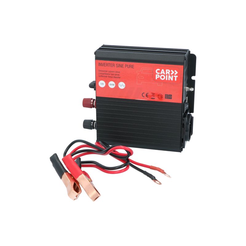 Carpoint Carpoint Pure Sinus Omvormer 12V>230V 300W  0510363