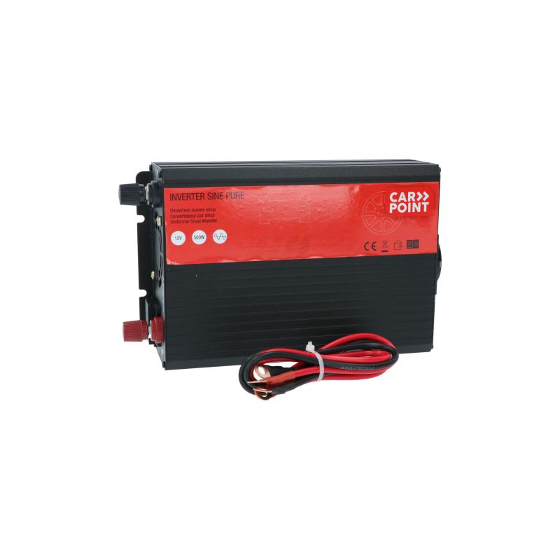 Carpoint Carpoint Pure Sinus Omvormer 12V>230V 500W  0510364