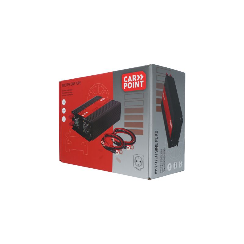Carpoint Carpoint Pure Sinus Omvormer 12V>230V 1500W 0510365