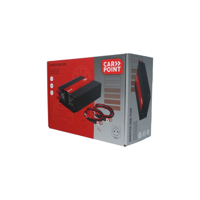 Carpoint Carpoint Pure Sinus Omvormer 12V>230V 1500W Frans/Belgisch stopcontact 0510368