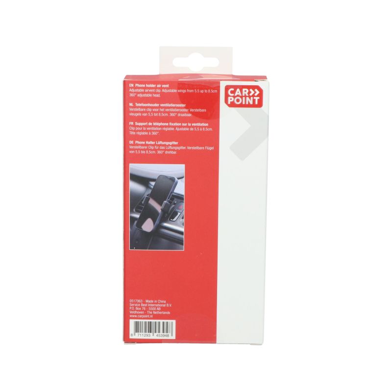 Carpoint Carpoint Smartphone Houder Ventilatierooster 0517063
