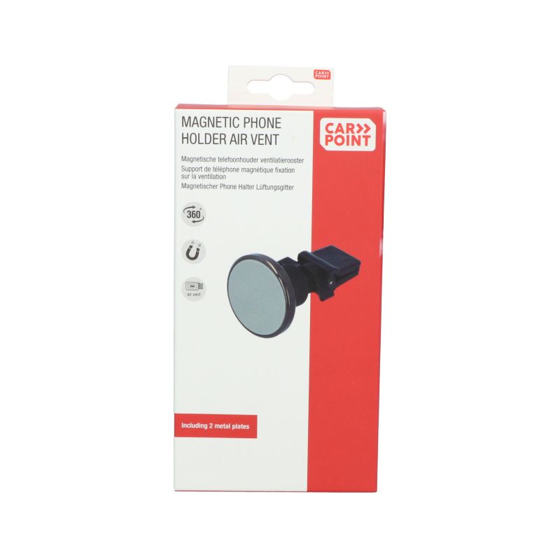 Carpoint Carpoint Magnetische Smartphone Houder Ventilatierooster Rond 0517064