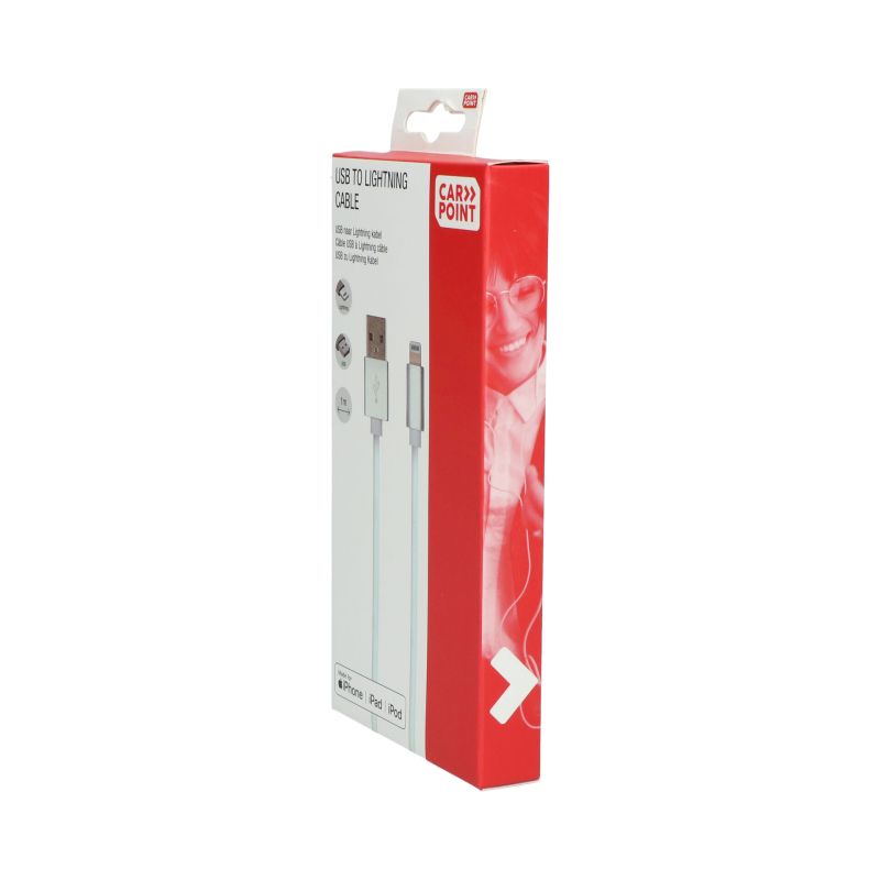 Carpoint Carpoint USB>Lightning kabel 1 Meter 0517068