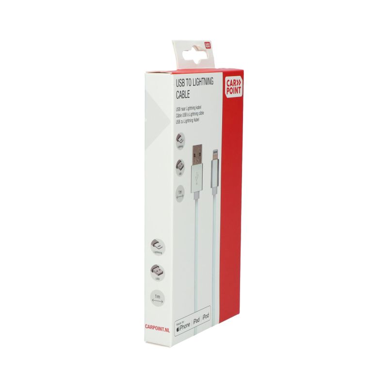 Carpoint Carpoint USB>Lightning kabel 1 Meter 0517068