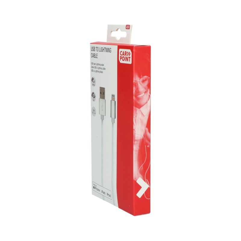 Carpoint Carpoint USB>Lightning kabel 2 Meter  0517069