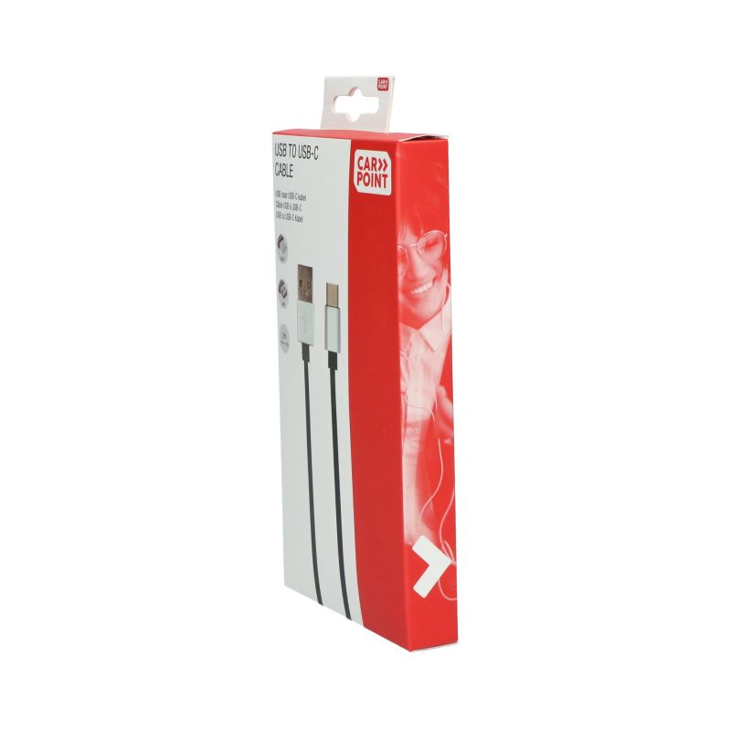 Carpoint Carpoint USB>USB-C kabel 2 Meter 0517071