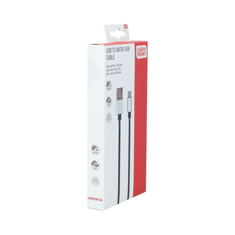 Carpoint Carpoint USB>Micro USB kabel 1 Meter 0517072