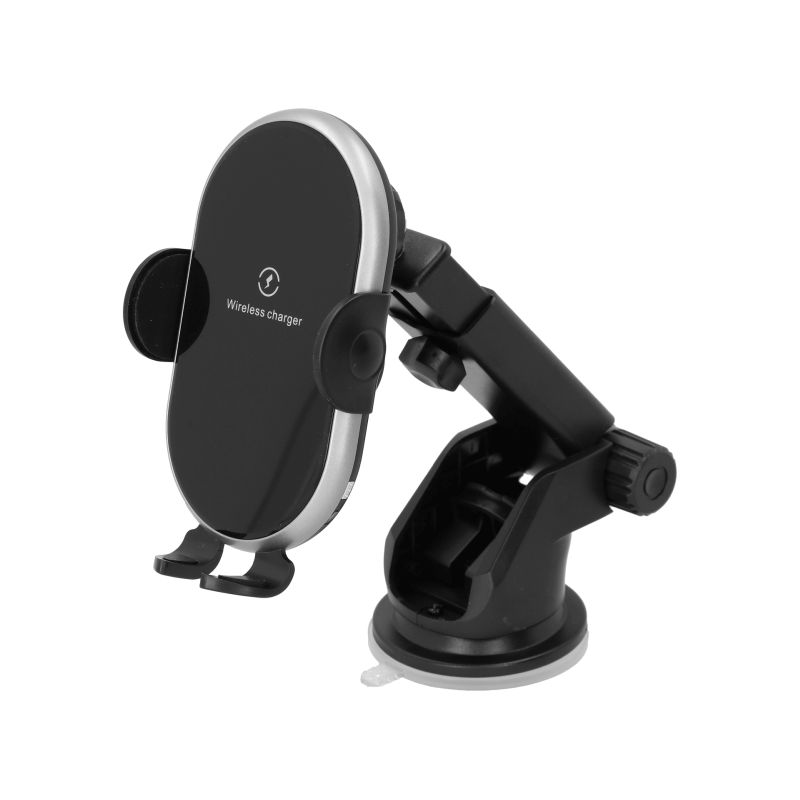 Carpoint Carpoint 3in1 Smartphone Houder & Draadloze Qi Lader 0517076
