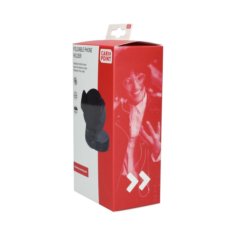 Carpoint Carpoint Draagbare Opklapbare Smartphone Houder Klem Rond 0517079