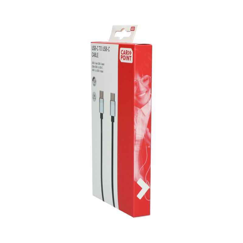 Carpoint Carpoint USB-C >USB-C kabel 2 Meter  0517082