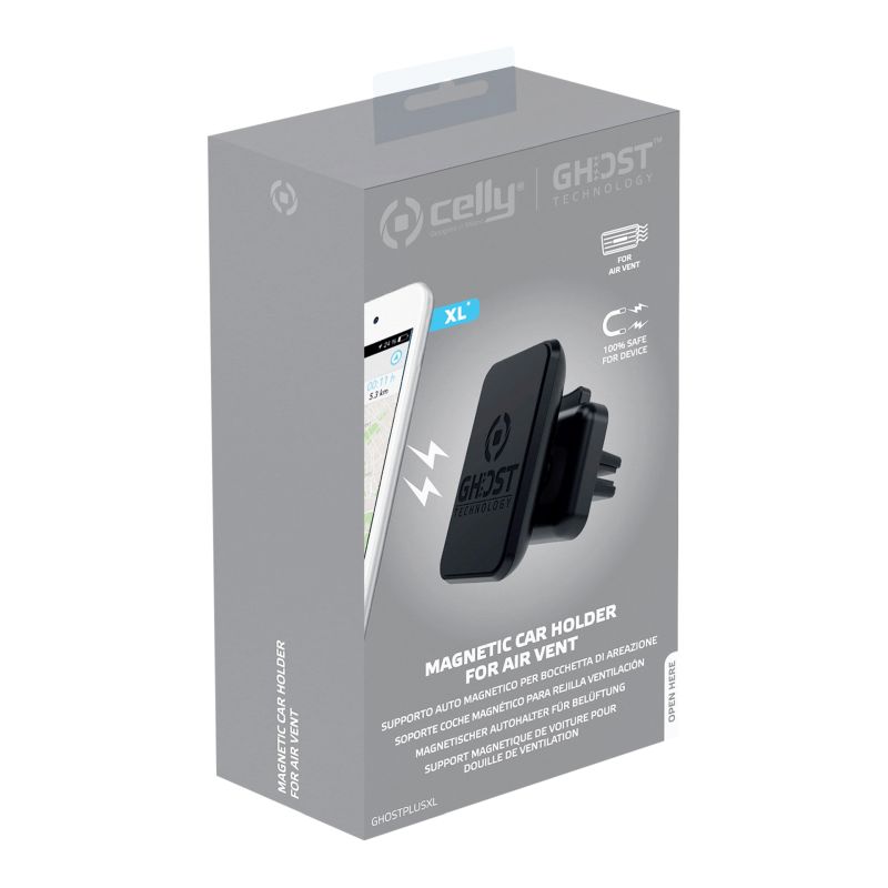 Celly Celly Magnetische telefoonhouder Ghost Plus  XL 0517574