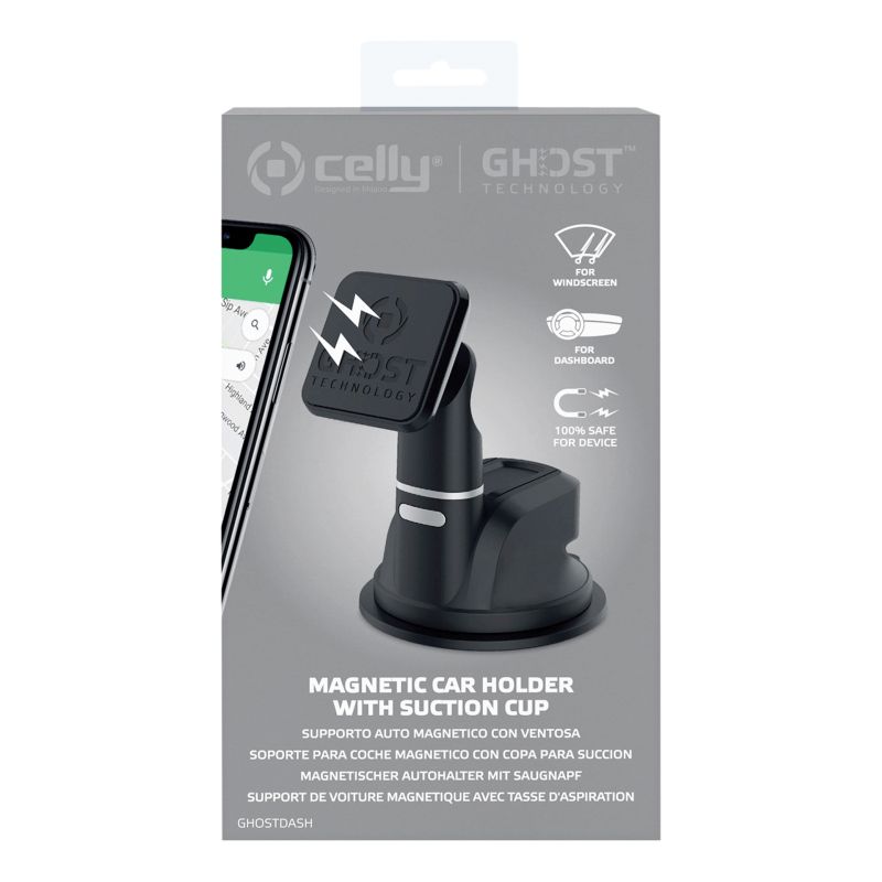 Celly Celly Magnetische telefoonhouder Ghostdash 0517577