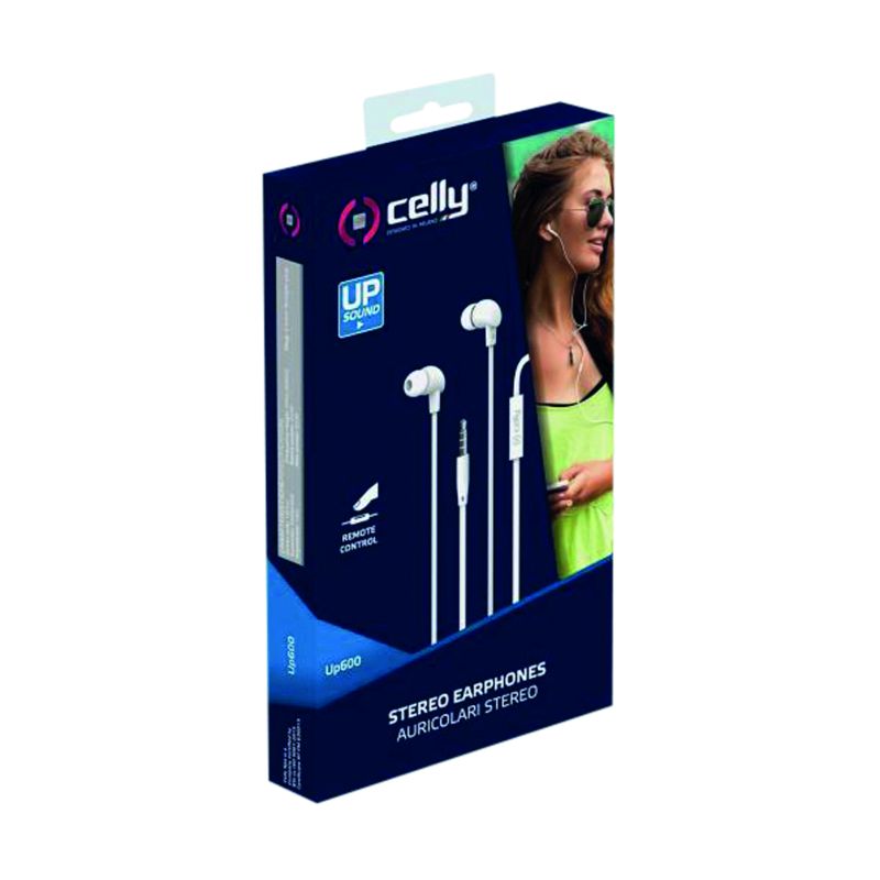 Celly Celly Stereo Oordopjes Stereo 3.5mm Wit 0517599