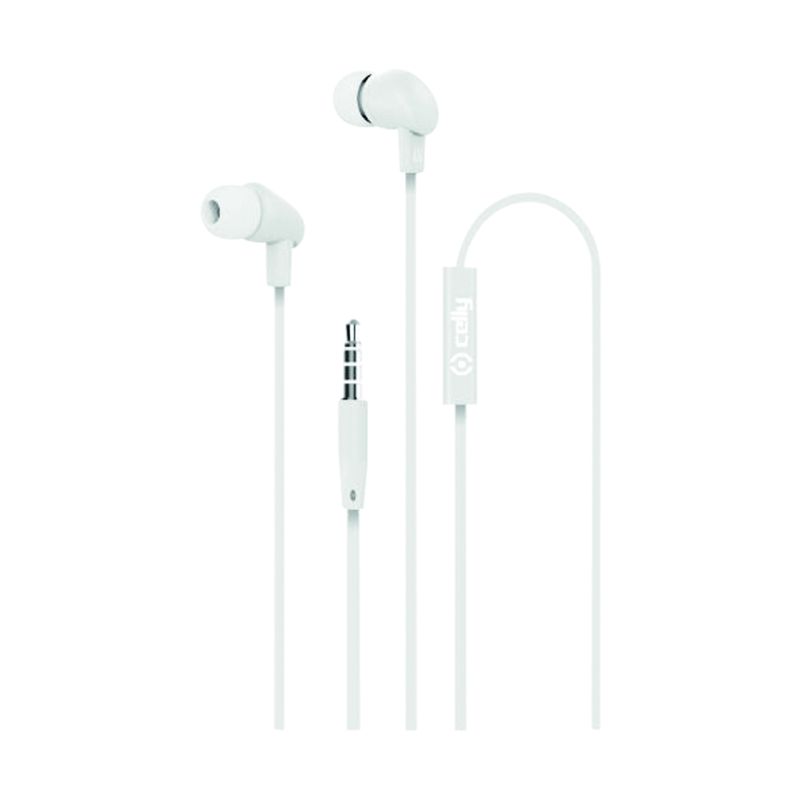 Celly Celly Stereo Oordopjes Stereo 3.5mm Wit 0517599