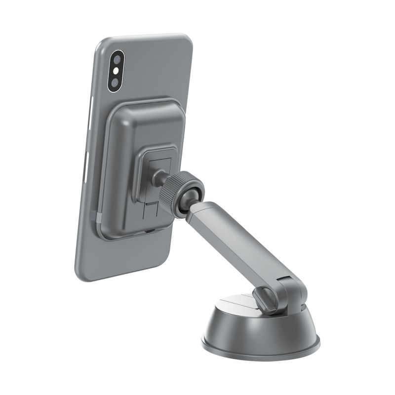 Celly Celly Magnetische telefoonhouder Ghost + Draadloze Lader   0517610