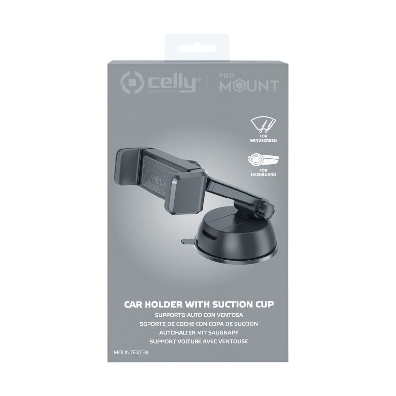 Celly Celly Telefoonhouder Mount XT Zwart 0517616