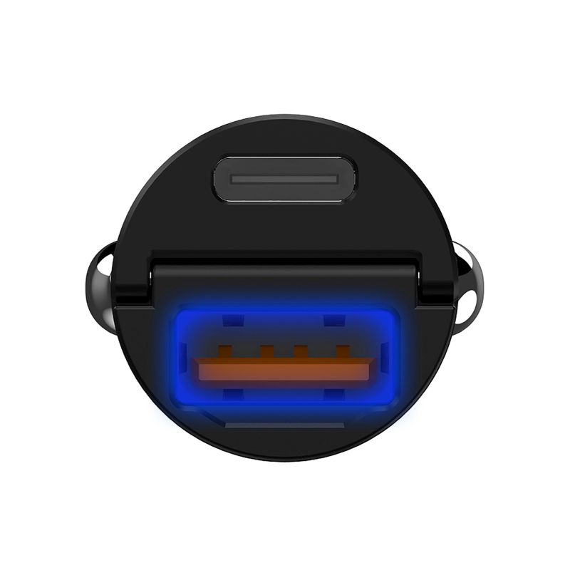 Celly Celly Mini Autolader  1 USB + 1 USB-C 30W 0517651