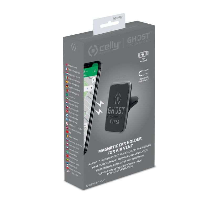 Celly Celly Magnetische Telefoonhouder Ghost Super Vent 0517652