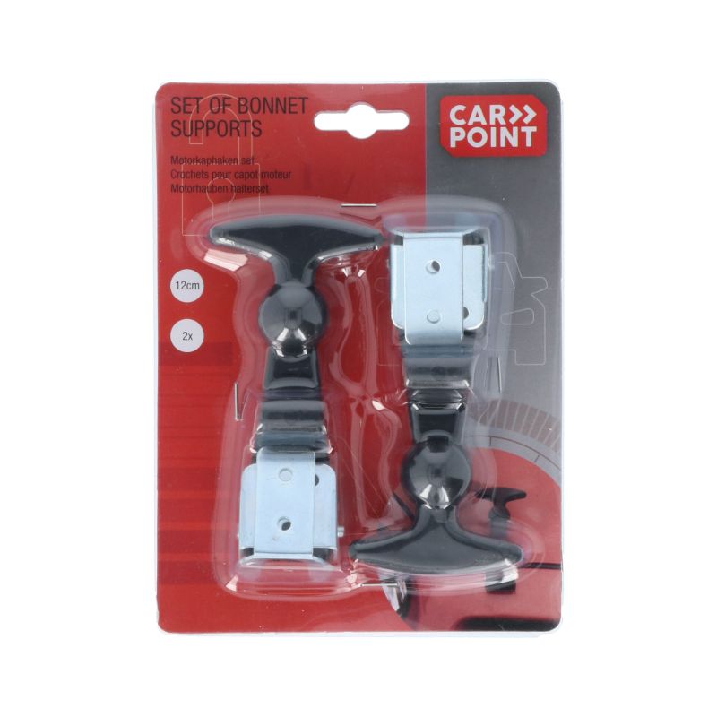 Carpoint Carpoint Motorkaphakenset 12cm 2pcs 0537835