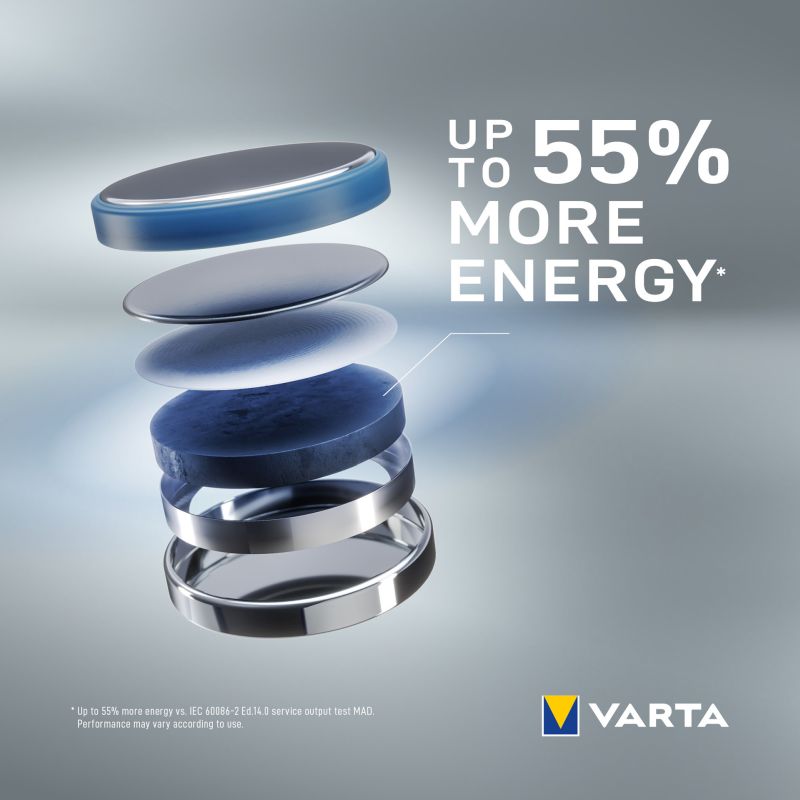Varta Varta 3V Batterijen CR2016 0568005