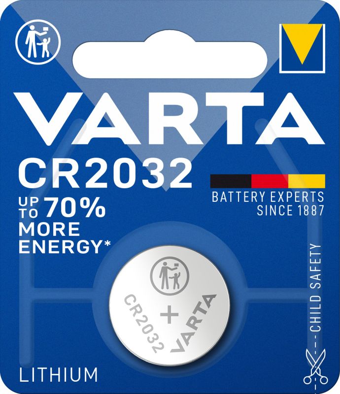 Varta Varta 3V Batterijen CR2032 0568007